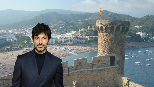 Fotomontaje de Andrés Velencoso sobre Tossa de Mar, su ciudad natal