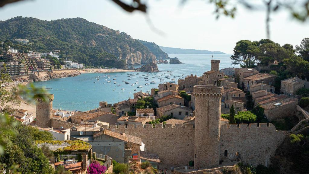 El recinto amurallado de la Vila Vella de Tossa de Mar