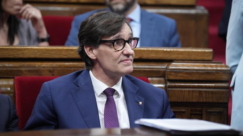 Salvador Illa, presidente del Parlament de Catalunya