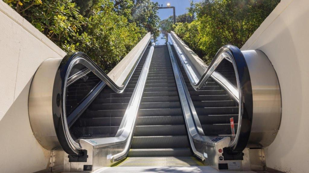 Escaleras mecánicas de Montjuïc
