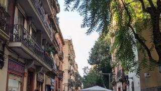 Calle Blai en imagen de archivo de Google Maps