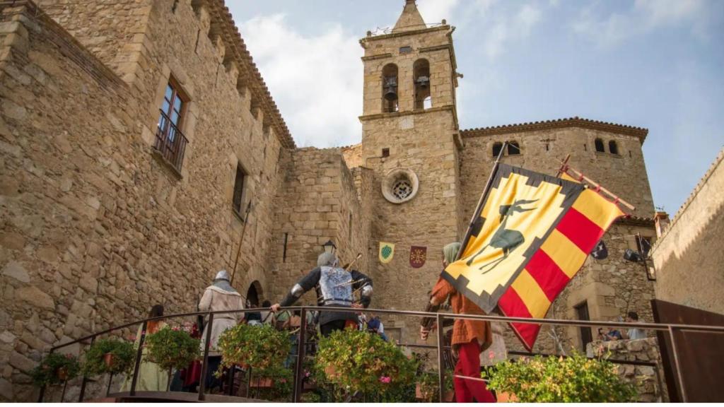 Fira medieval en el Castell d'Aro